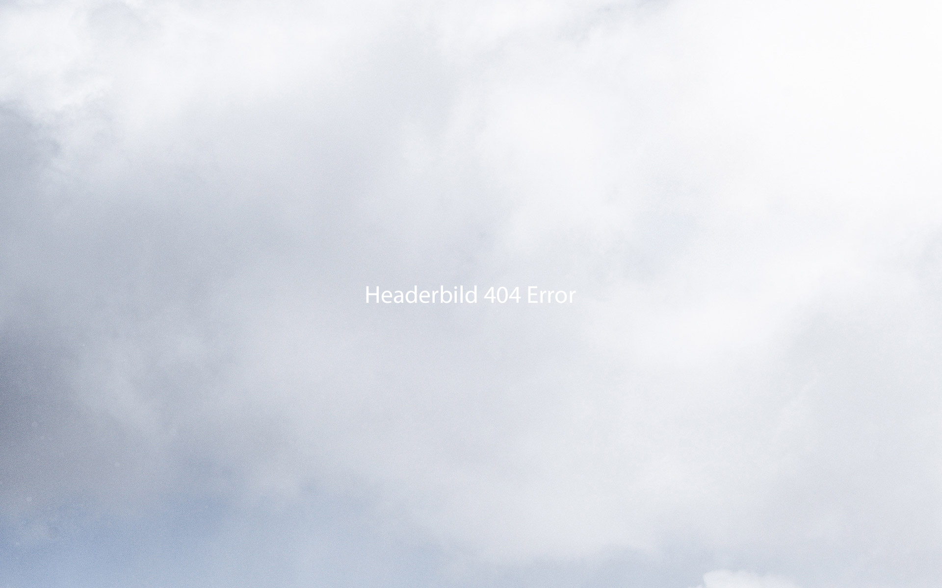 Platzhalterbild Headerbild 404 Error